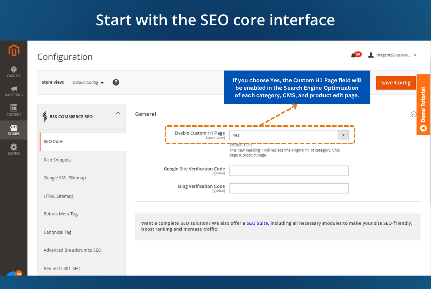 Seo Core Extension