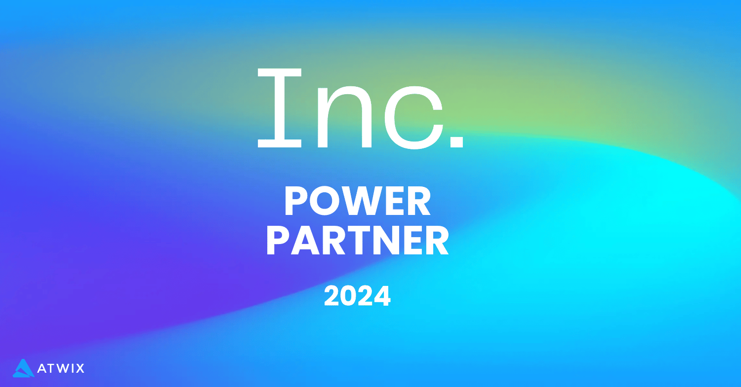 Atwix Recognized as 2024 Inc. Power Partner Award Winner